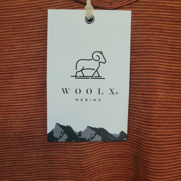 Woolx Layla V neck long sleep top - NWT - Picture 2 of 4